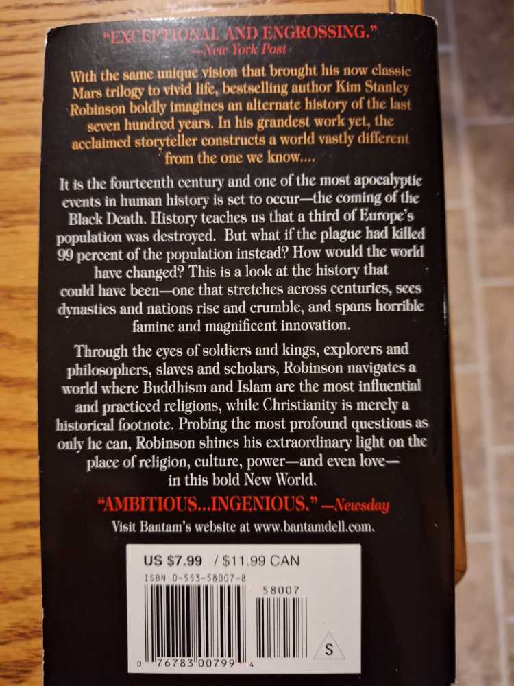 The Years of Rice and Salt - Kim Stanley Robinson (Spectra Books - Paperback) book collectible [Barcode 9780553580075] - Main Image 2