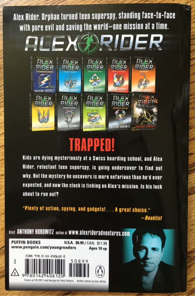 Alex Rider 2: Point Blank - Anthony Horowitz (Scholastic Inc. - Paperback) book collectible [Barcode 9780142406120] - Main Image 2