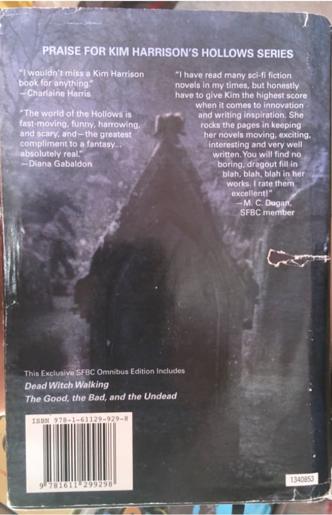 This Witch For Hire - Kim Harrison (SEBC Fantasy - Hardcover) book collectible [Barcode 9781611299298] - Main Image 2