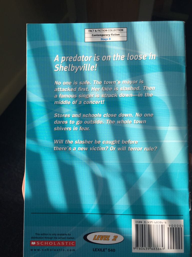 The Hunted  (Scholastic Incorporated) book collectible [Barcode 9780439683869] - Main Image 2