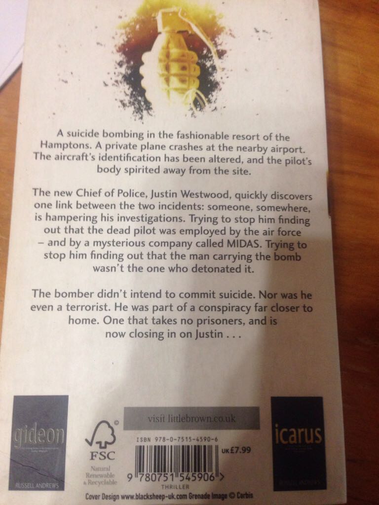 Midas - Russell Andrews book collectible [Barcode 9780751545906] - Main Image 2