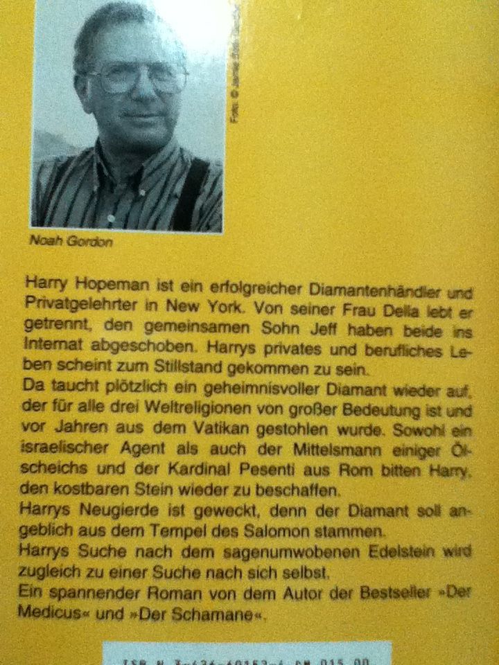 Der Diamant des Salomon - Noah Gordon (HEYNE - Paperback) book collectible [Barcode 9783426601525] - Main Image 2