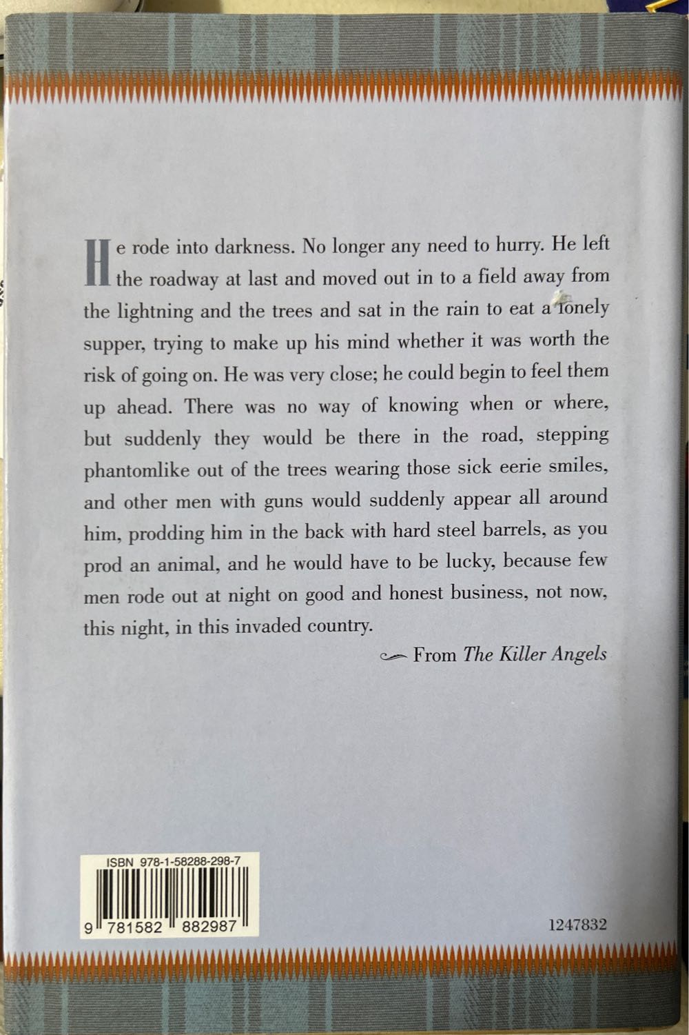 Civil War Trilogy #2:  The Killer Angels - Michael Shaara (Madison Park Press - Hardcover) book collectible [Barcode 9781582882987] - Main Image 2