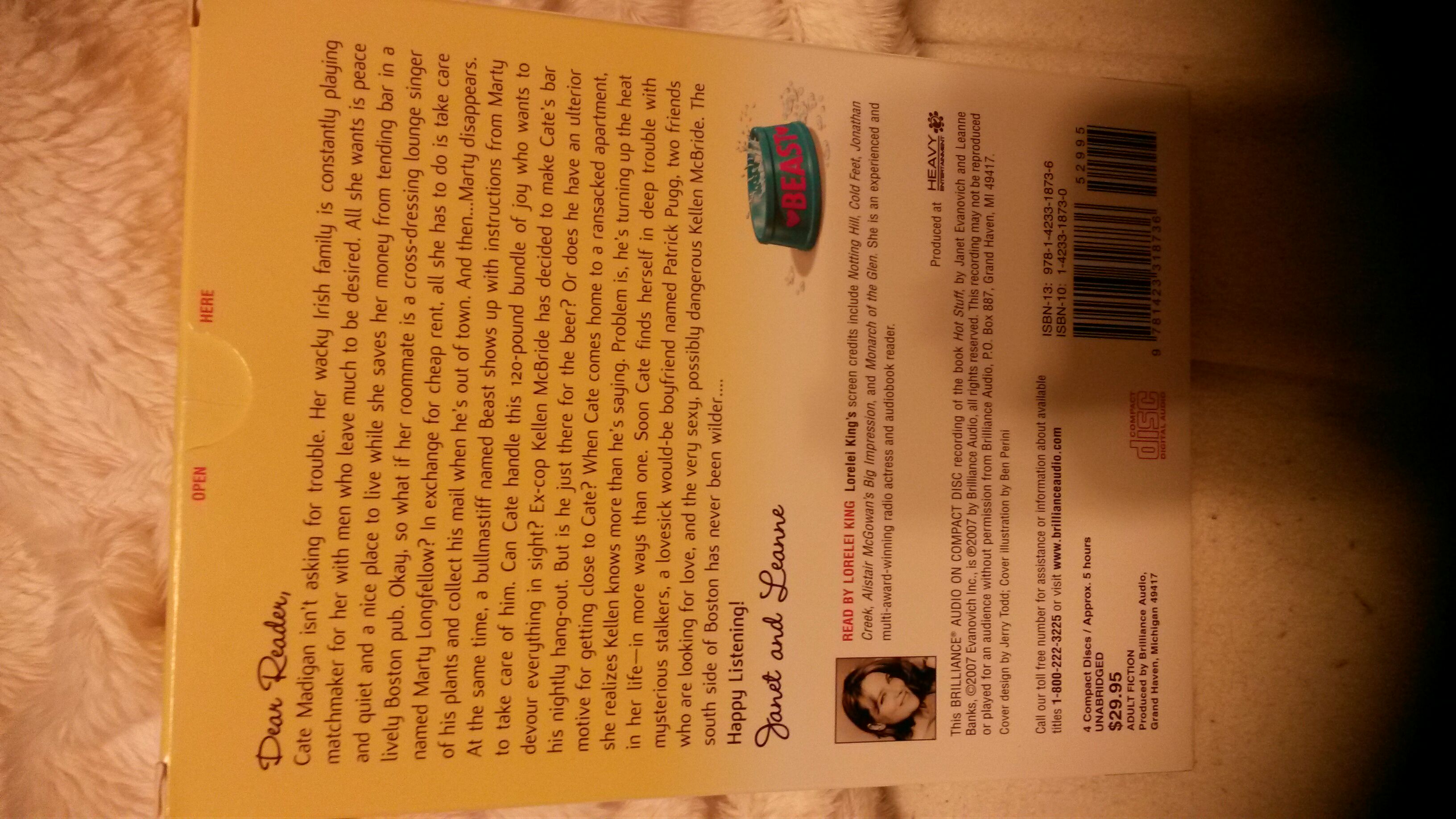 Hot Stuff - Janet Evanovich (St. Martin’s Press - Paperback) book collectible [Barcode 9780312941468] - Main Image 2