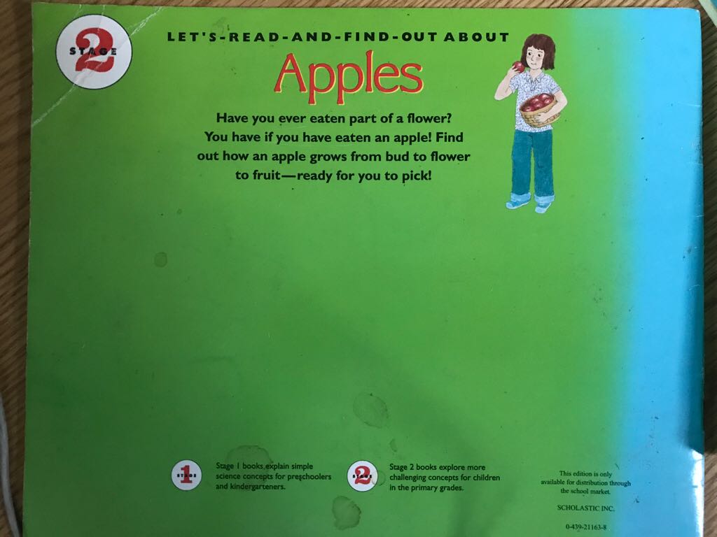 How Do Apples Grow? - Betsy Maestro (Scholastic Inc. - Paperback) book collectible [Barcode 9780439211635] - Main Image 2