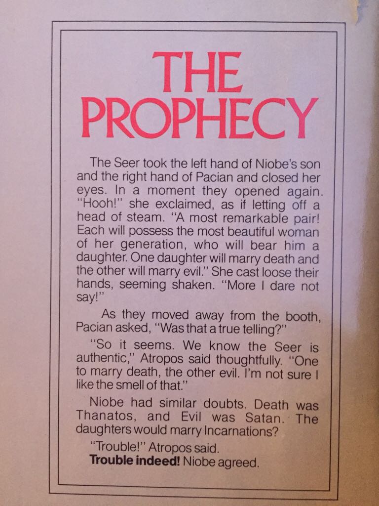 With A Tangled Skein - Anthony, Piers (Del Rey / Ballantine - eBook) book collectible [Barcode 0345318854] - Main Image 2