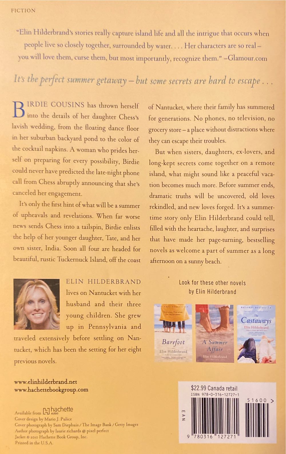 Island, The - Elin Hilderbrand (Little, Brown) book collectible [Barcode 9780316127271] - Main Image 2