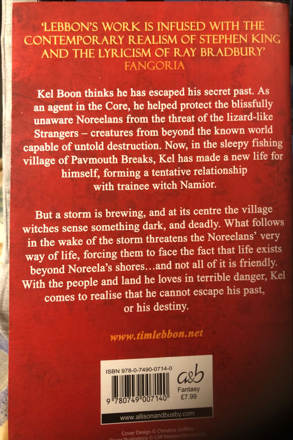 The Island - Tim Lebbon (Allison & Busby Limited - Trade Paperback) book collectible [Barcode 9780749007140] - Main Image 2