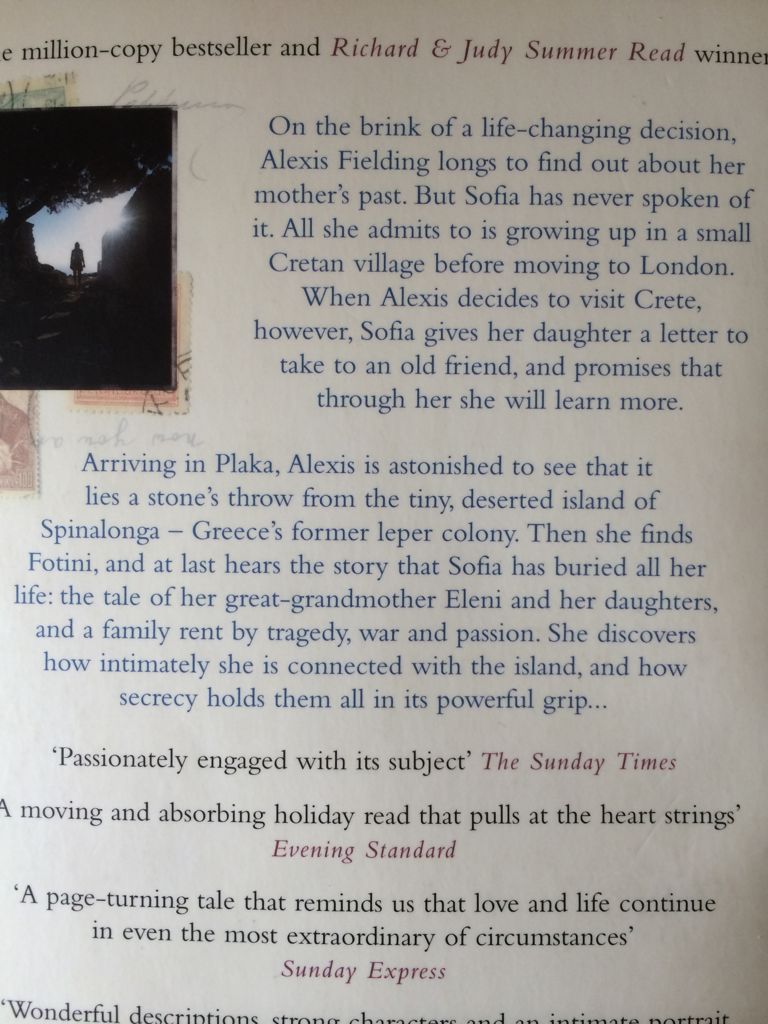 The Island - Victoria Hislop (Review - Audiobook) book collectible [Barcode 9780755309511] - Main Image 2