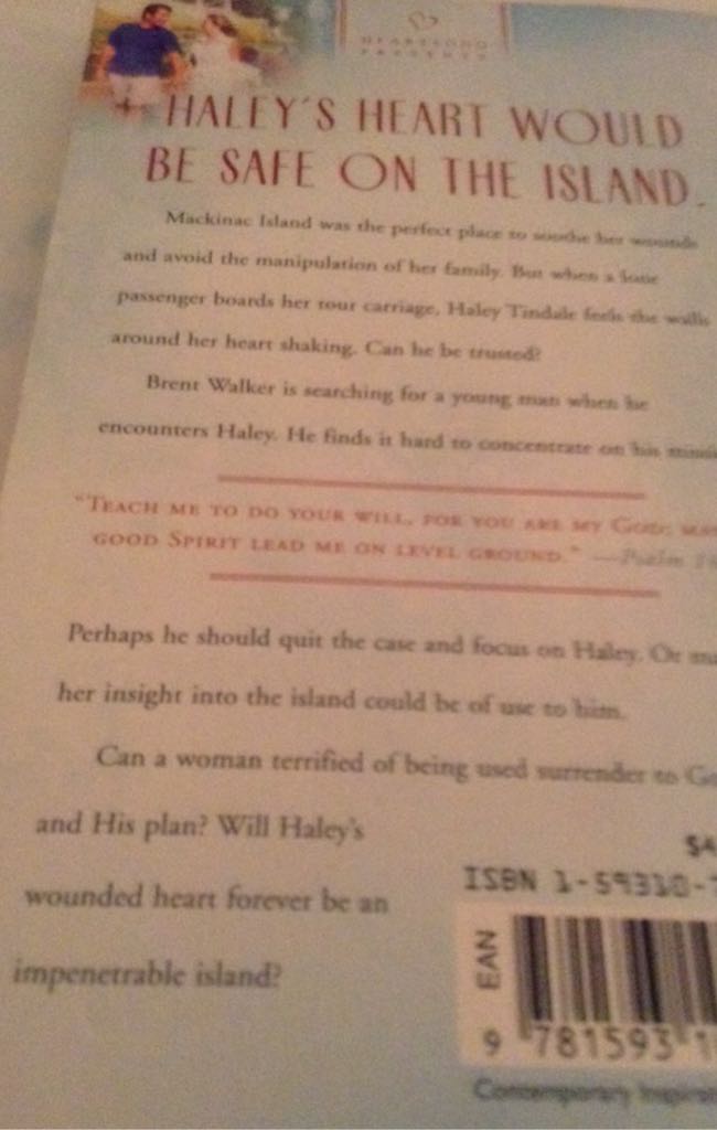 The Island - Heather Graham (Barbour Publishing) book collectible [Barcode 9781593107857] - Main Image 2