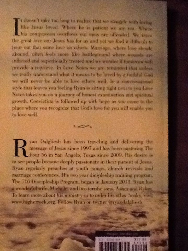 Love Notes  (Tate Publishing) book collectible [Barcode 9781622959341] - Main Image 2