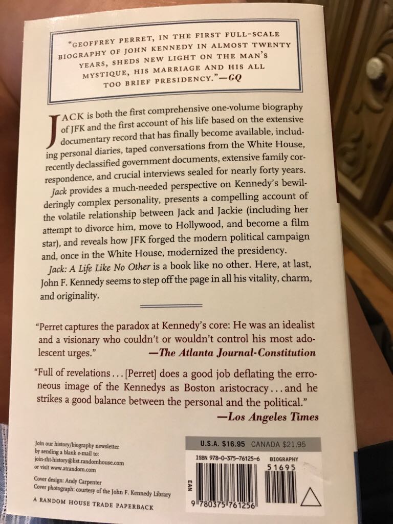 Jack - Geoffrey Perret (Random House Digital, Inc. - Paperback) book collectible [Barcode 9780375761256] - Main Image 2