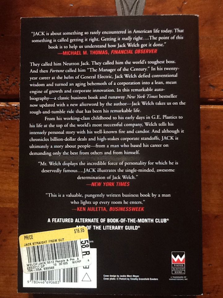 Jack Straight from the Gut - Julia London (Business Plus - Paperback) book collectible [Barcode 9780446690683] - Main Image 2
