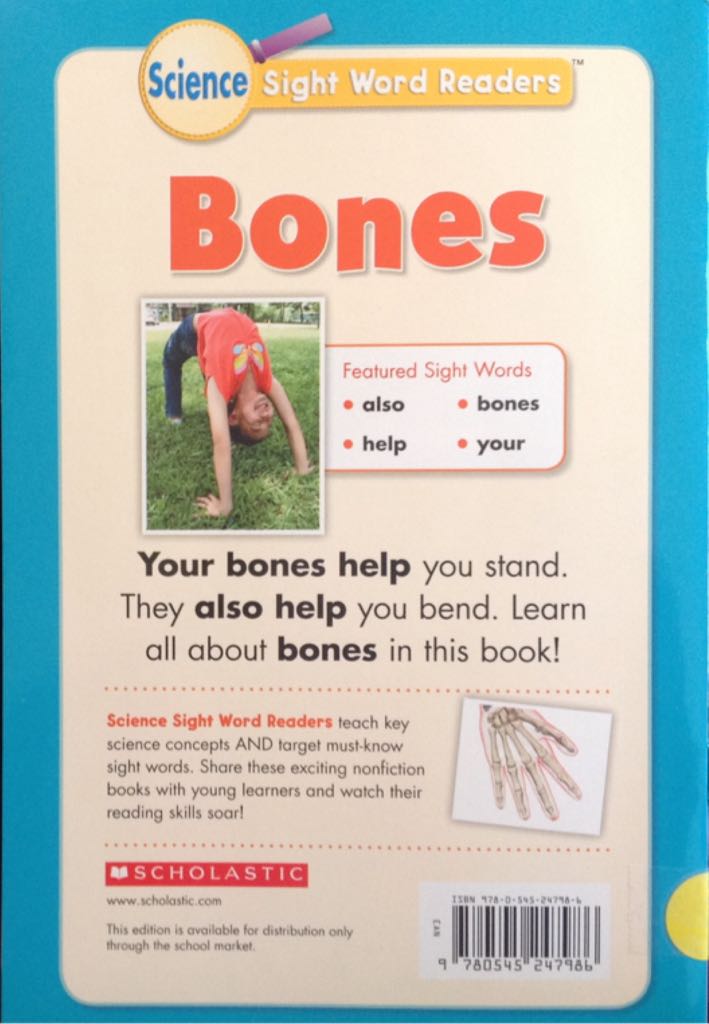 Bones - Megan Duhamel (Scholastic - Paperback) book collectible [Barcode 9780545247986] - Main Image 2