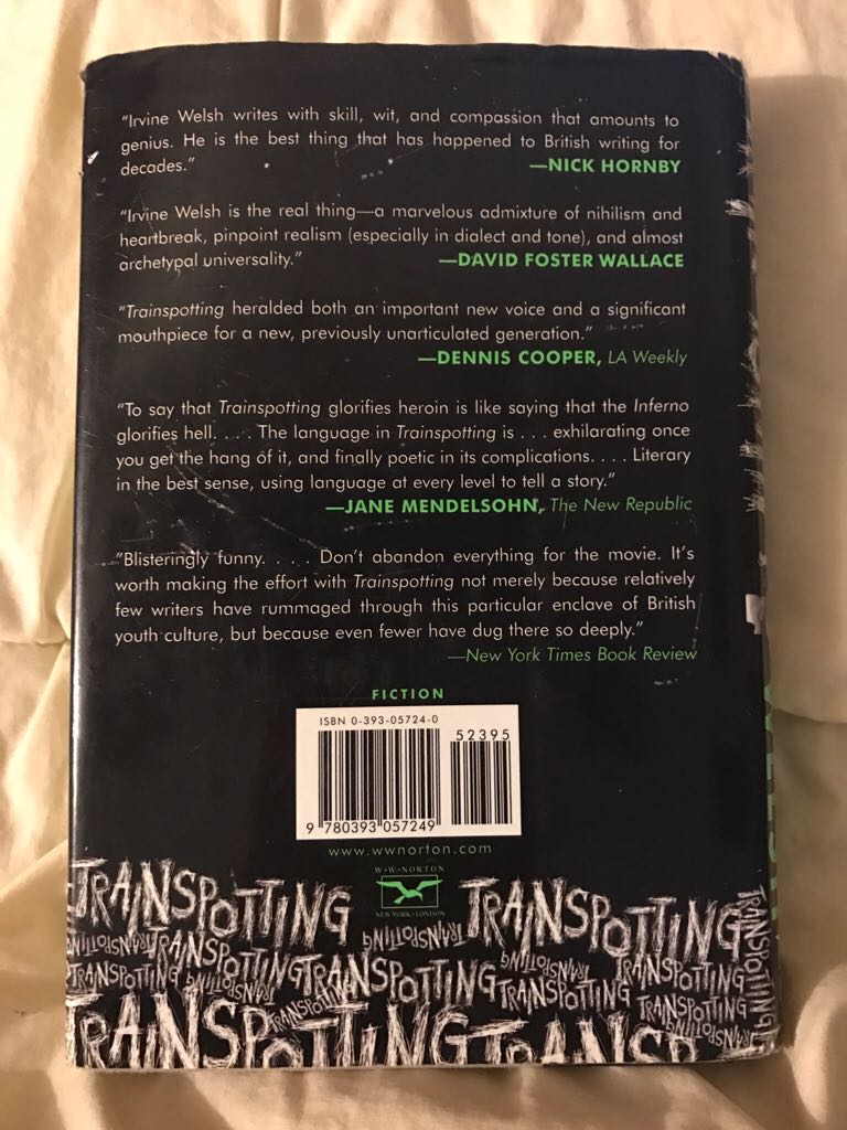 Trainspotting - Irvine Welsh (W. W. Norton & Company - Hardcover) book collectible [Barcode 9780393057249] - Main Image 2