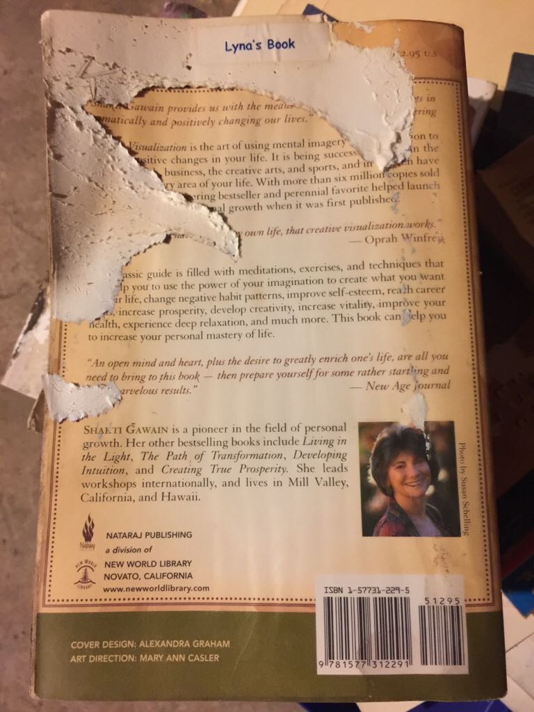 Creative Visualization - Shakti Gawain (Paperback) book collectible [Barcode 9781577312291] - Main Image 2