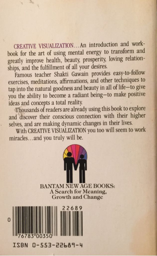 Creative Visualization  book collectible - Main Image 2