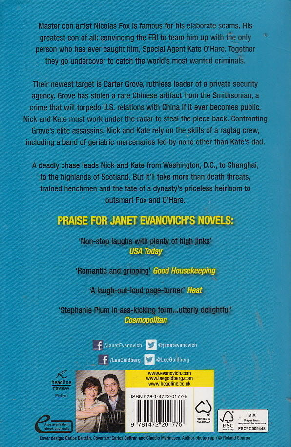 Fox & O’Hare: The Chase Bk 2 - Janet Evanovich/Lee Goldberg (Headline Review - Hardcover) book collectible [Barcode 9781472201775] - Main Image 2