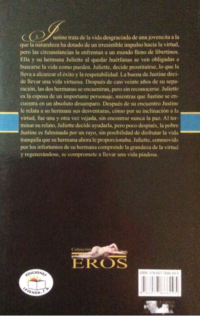 Justine  (Ediciones Leyenda, S. A.) book collectible - Main Image 2