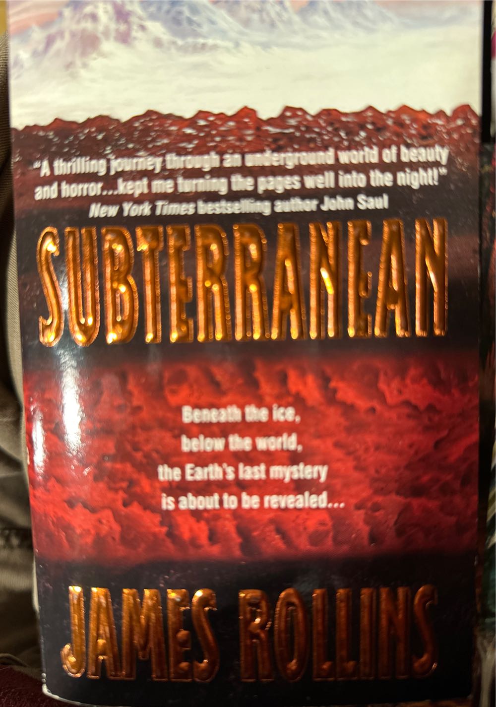 Subterranean - James Rollins (Harper - Paperback) book collectible [Barcode 9780380792641] - Main Image 3