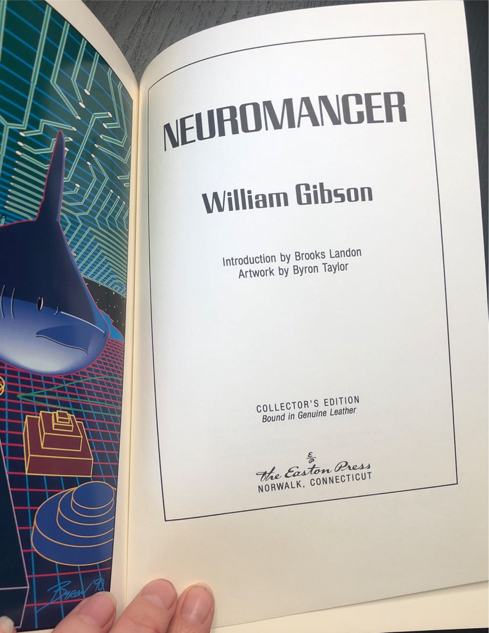 Neuromancer - William Gibson (Easton Press - Hardcover) book collectible - Main Image 4