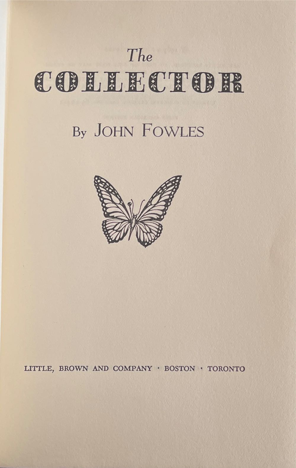 The Collector - John Fowles (The Reprint Society LTD - Hardcover) book collectible - Main Image 4