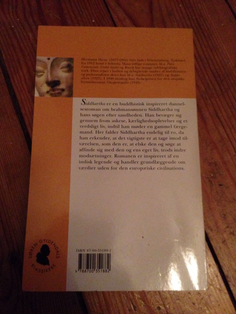 Siddhartha  (Paperback) book collectible [Barcode 9788700351882] - Main Image 2