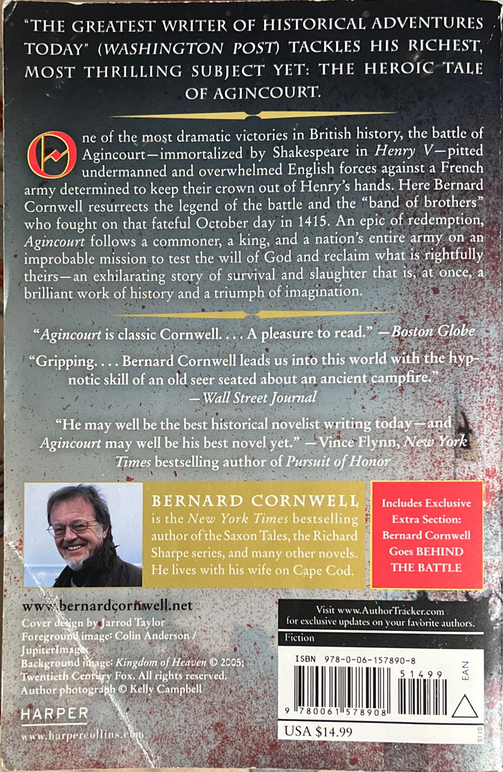 Agincourt - Bernard Cornwell (Harper Paperbacks - Paperback) book collectible [Barcode 9780061578908] - Main Image 2