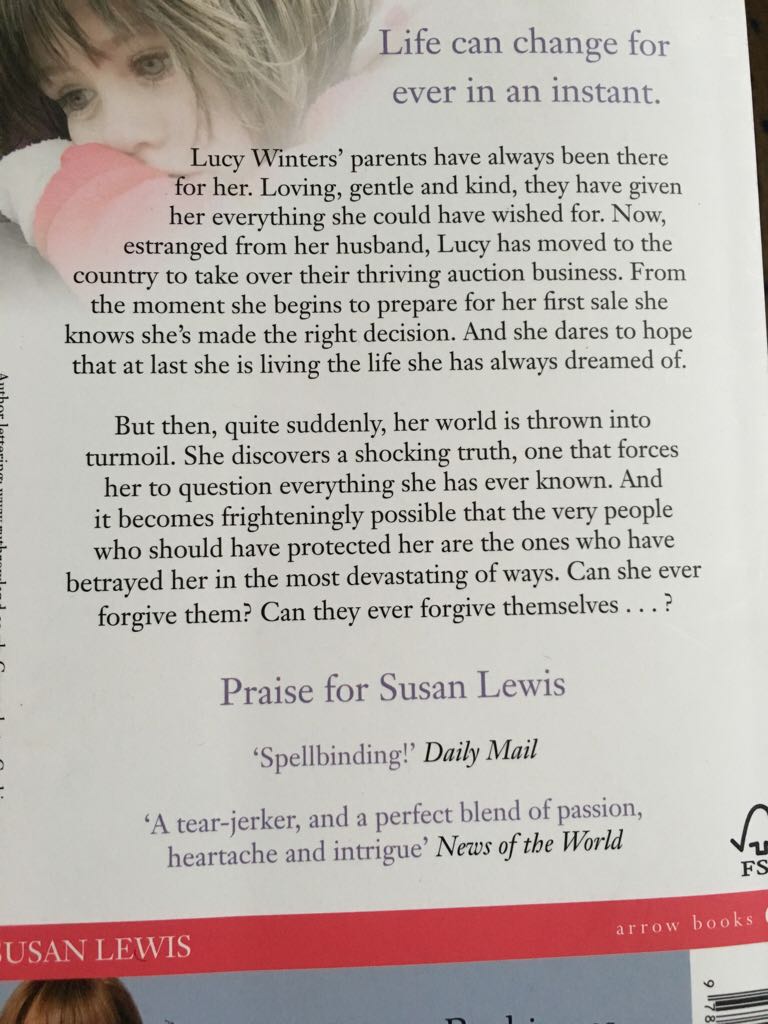 Stolen - Susan Lewis (Penguin) book collectible [Barcode 9780099550679] - Main Image 2