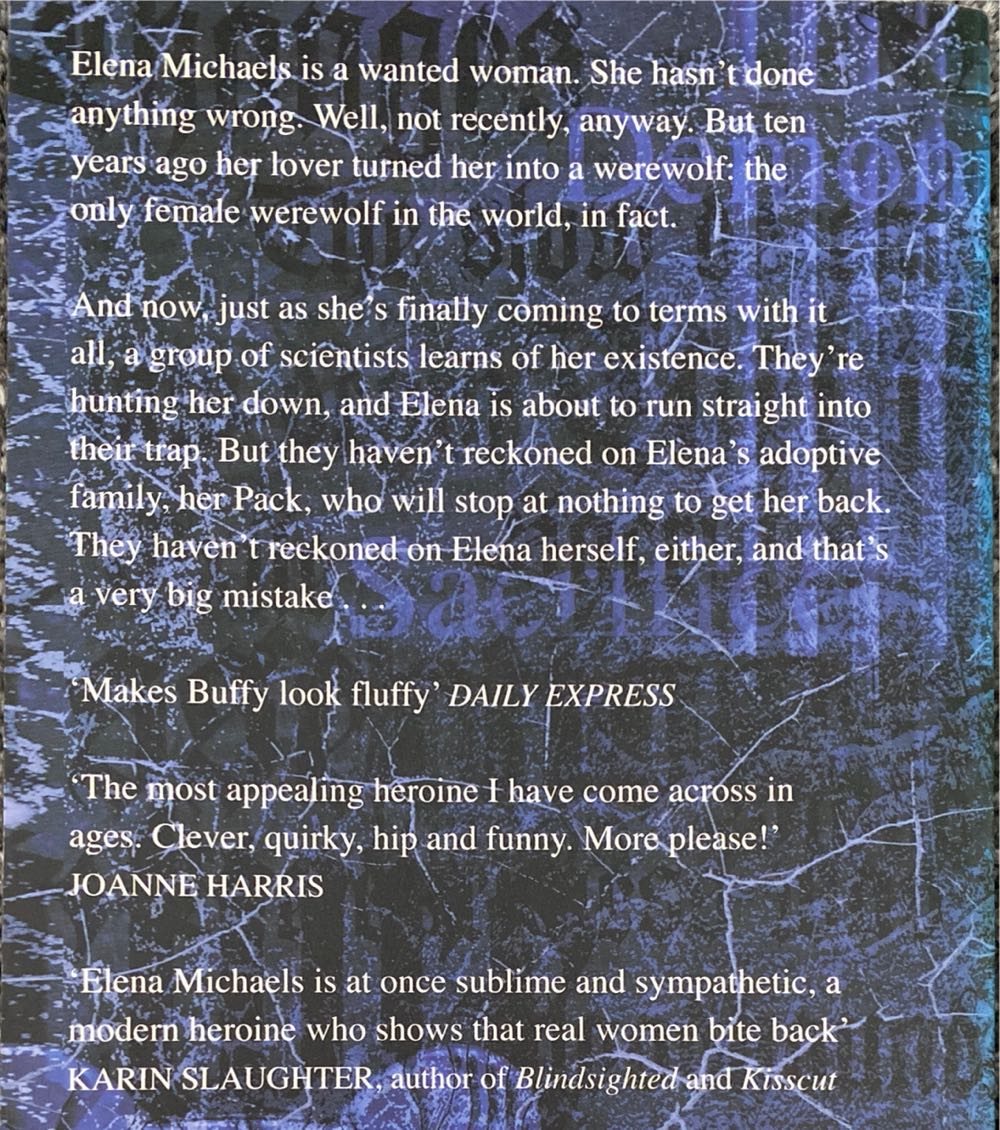 Stolen - Kelley Armstrong (Time Warner Paperbacks - Paperback) book collectible [Barcode 9781841493541] - Main Image 2