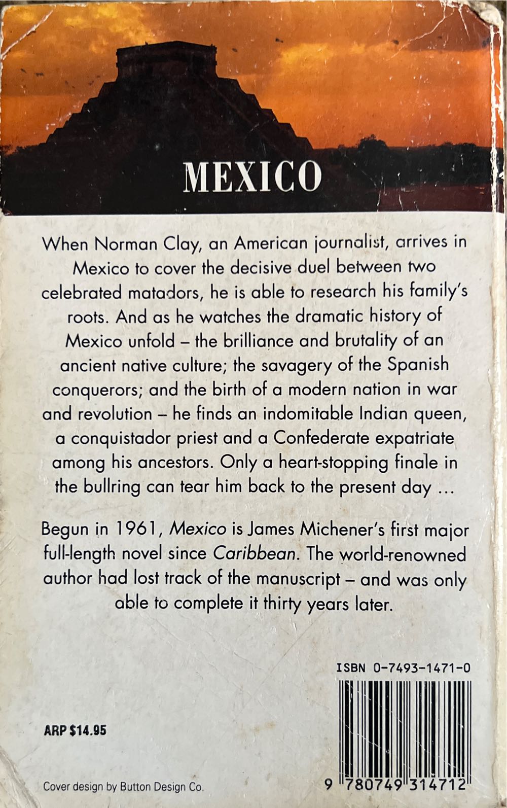 Mexico - James A Michener (Mandarin - Paperback) book collectible [Barcode 9780749314712] - Main Image 2