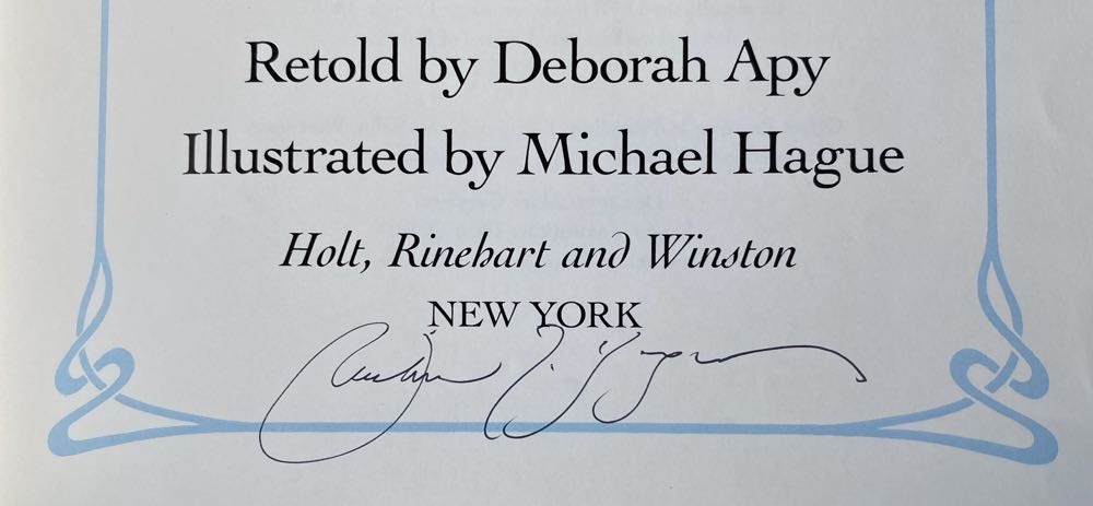 Beauty And The Beast - Michael Hague (Henry Holt Books For Young Readers - Hardcover) book collectible [Barcode 9780030640766] - Main Image 2