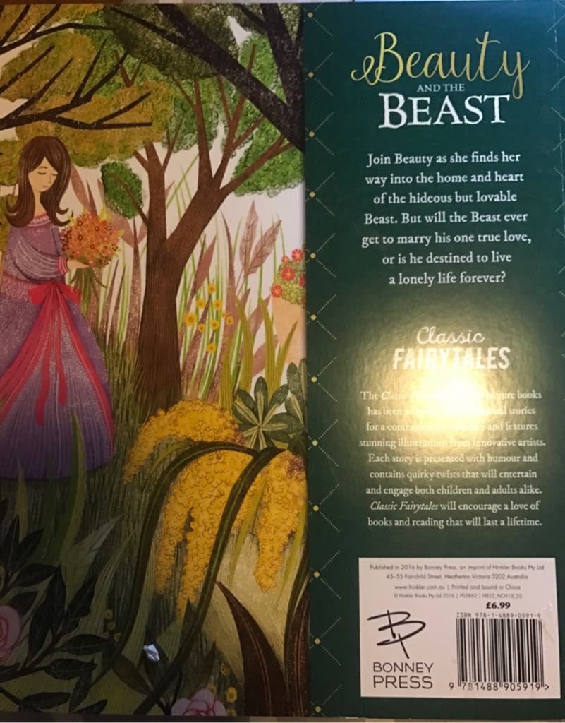 Beauty And The Beast - Della Rowland book collectible [Barcode 9781488905919] - Main Image 2