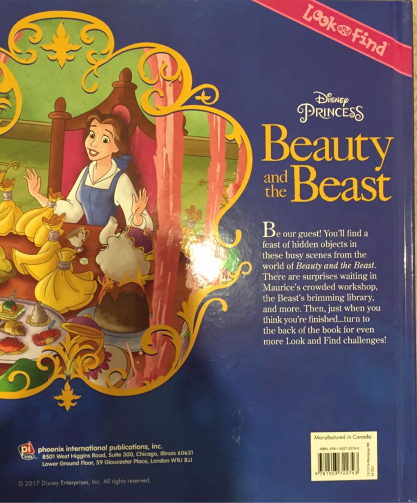 Beauty And The Beast - Tim Rice book collectible [Barcode 9781503722743] - Main Image 2