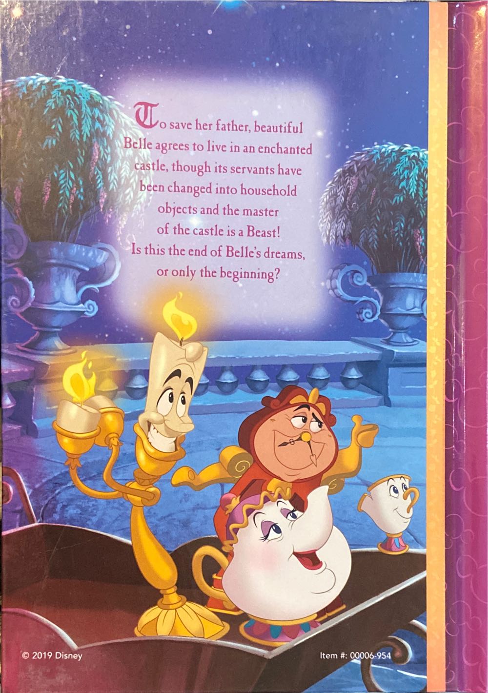 Beauty And The Beast - Walt Disney (Early Moments Press - Hardcover) book collectible - Main Image 2