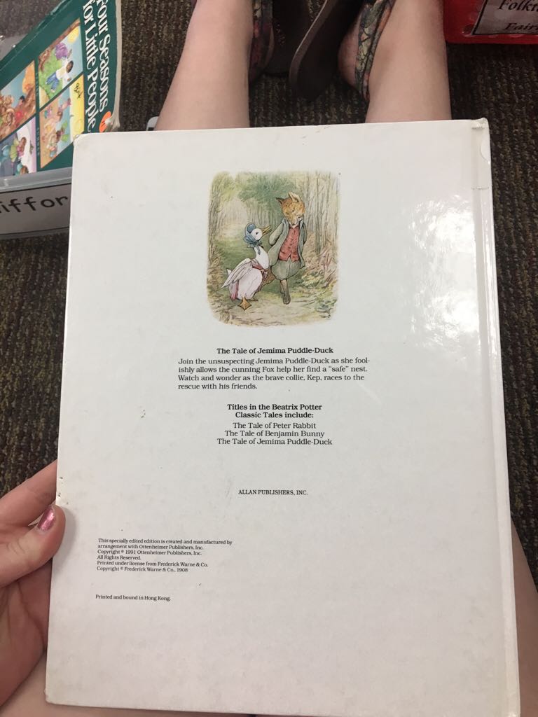 The Tale of Jemima Puddle-Duck - Beatrix Potter book collectible - Main Image 2