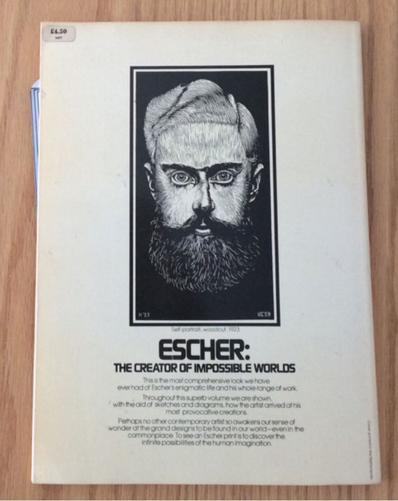 The Magic Mirror Of M.C. Escher - Bruno Ernst (Parkwest Pubns - Paperback) book collectible [Barcode 9780906212455] - Main Image 2