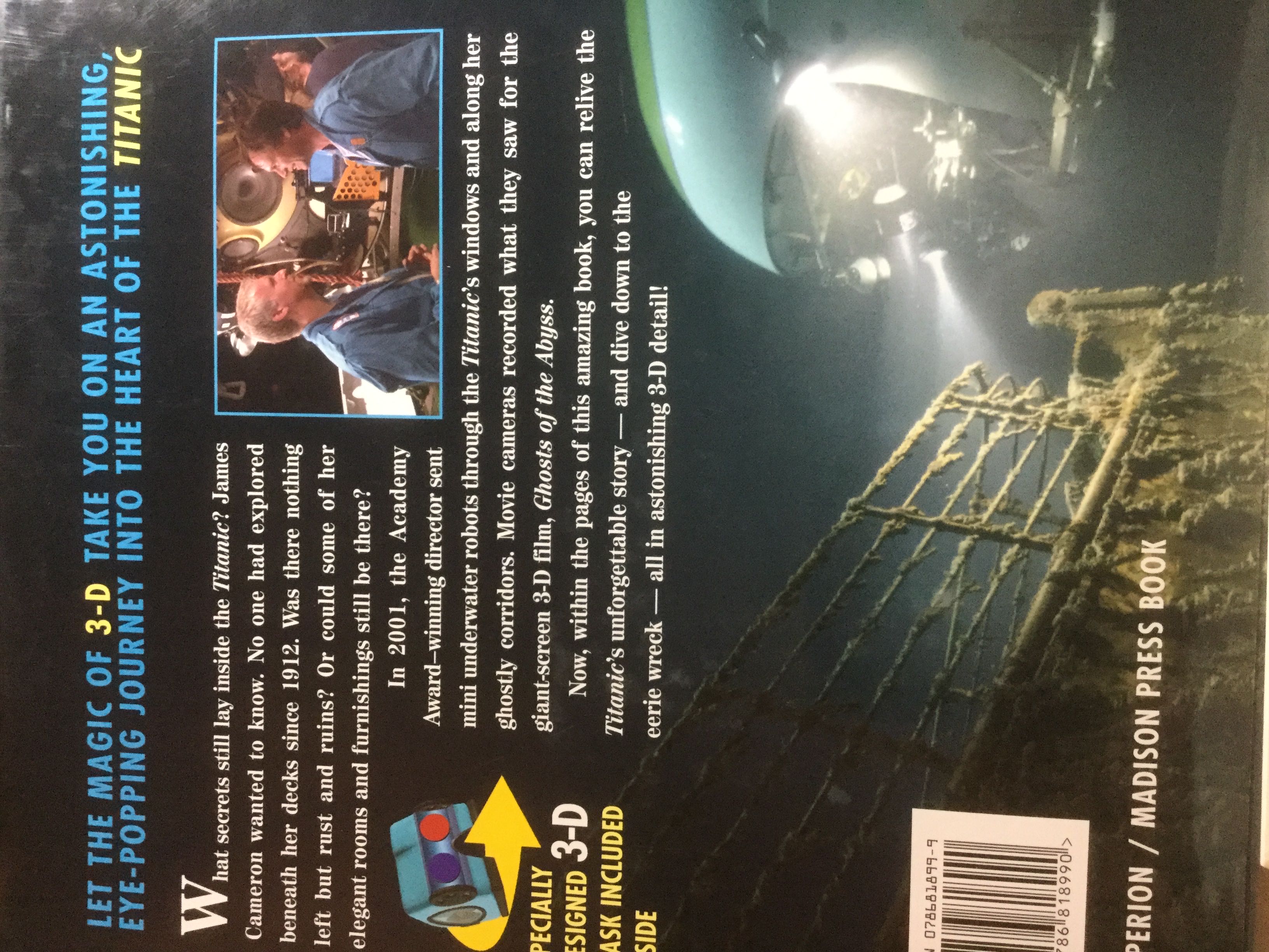 Titanic - Ghosts Of The Abyss - Mireille Majoor (Hyperion - Hardcover) book collectible [Barcode 9780786818990] - Main Image 2