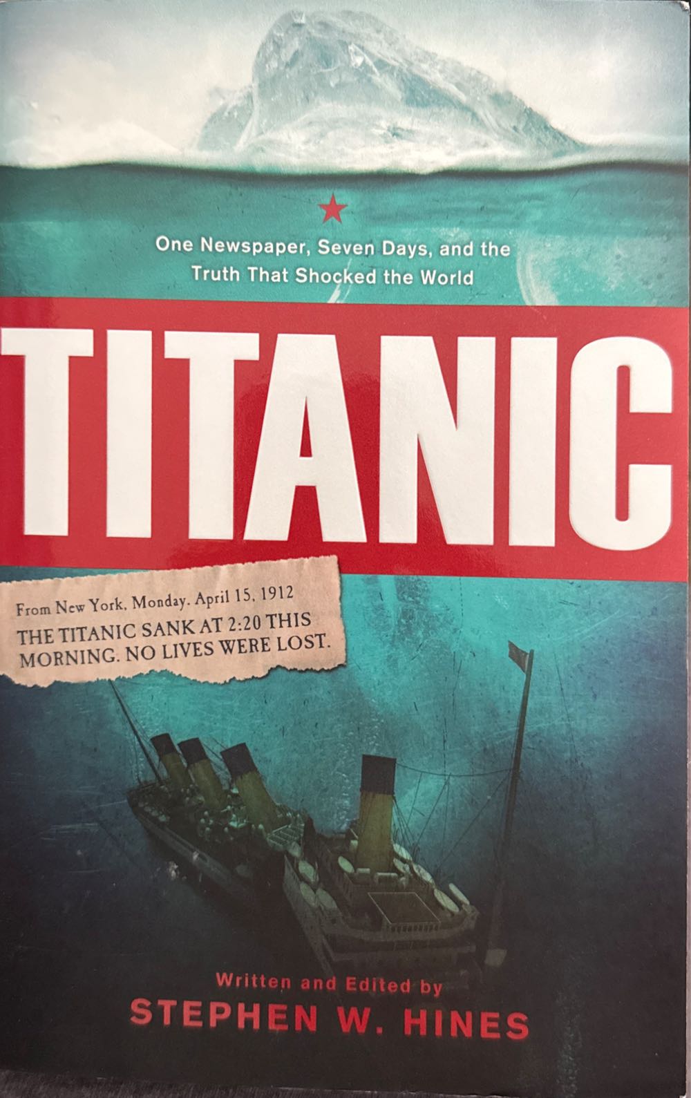 Titanic - Stephen W. Hines (Cumberland House - Paperback) book collectible [Barcode 9781402256653] - Main Image 2