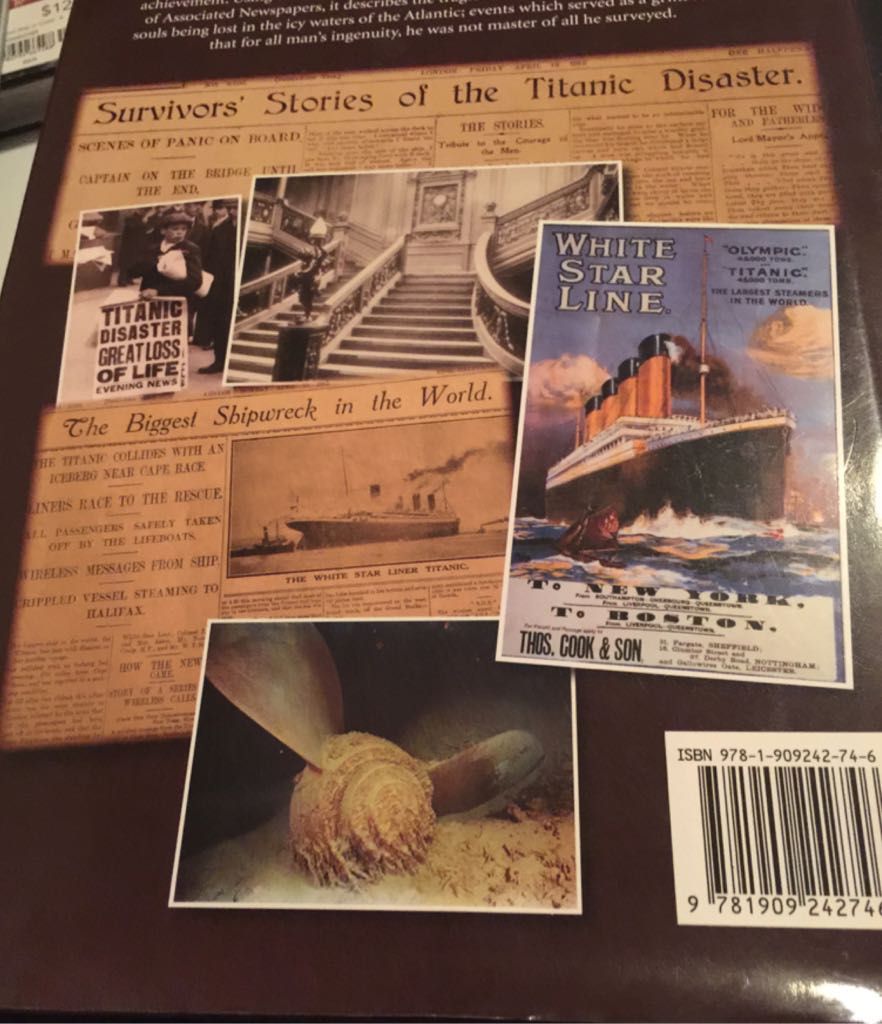 Story of the Unsinkable Titanic, The - Michael Wilkinson And Robert Hamilton (Atlantic Publishing - Hardcover) book collectible [Barcode 9781909242746] - Main Image 2