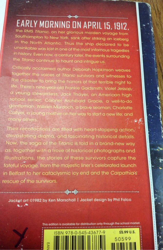 Titanic  book collectible - Main Image 2