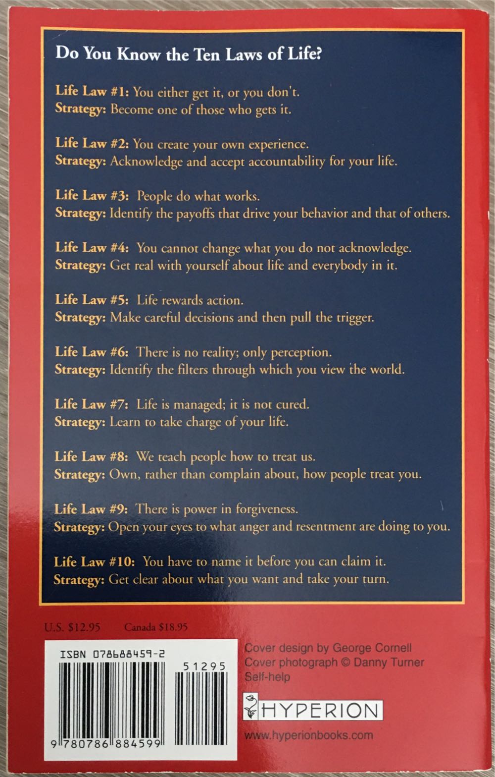 Life Strategies - Phillip C. McGraw (Hyperion - Trade Paperback) book collectible [Barcode 9780786884599] - Main Image 2