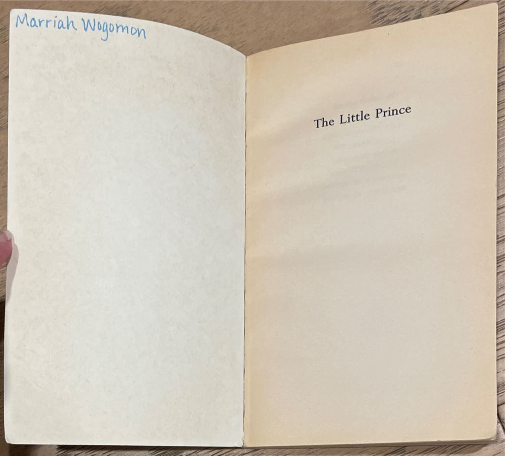 The Little Prince - Antoine de Saint-Exupéry (Scholastic, Inc. - Paperback) book collectible [Barcode 9780590129275] - Main Image 3