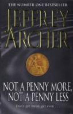 Not A Penny More, Not A Penny Less - Jeffry Archer book collectible [Barcode 9780330419048] - Main Image 1
