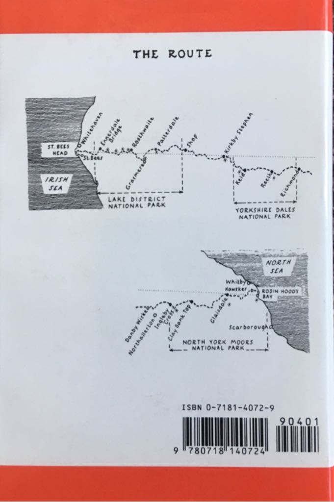 A Coast To Coast Walk - A Wainwright (Michael Jospeh - Hardcover) book collectible [Barcode 9780718140724] - Main Image 2
