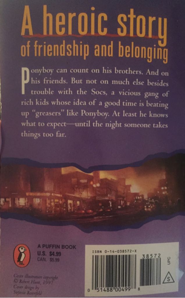 The Outsiders  - Hinton, S.E. book collectible - Main Image 2