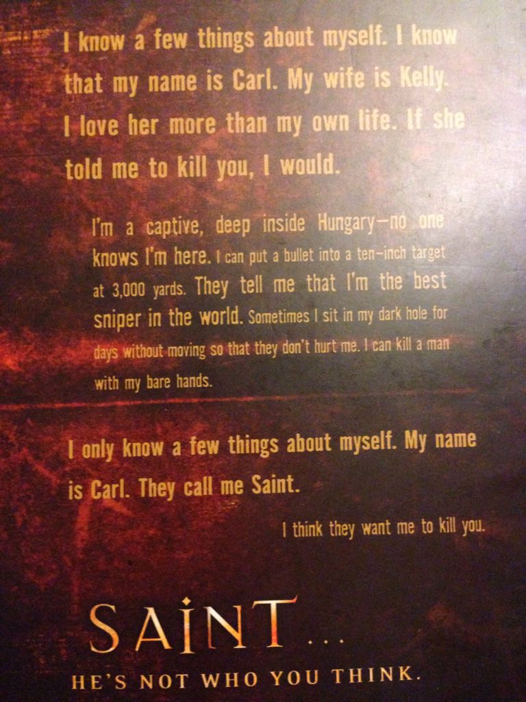 Saint - Ted Dekker (WestBow Press - Hardcover) book collectible [Barcode 9781595540065] - Main Image 2