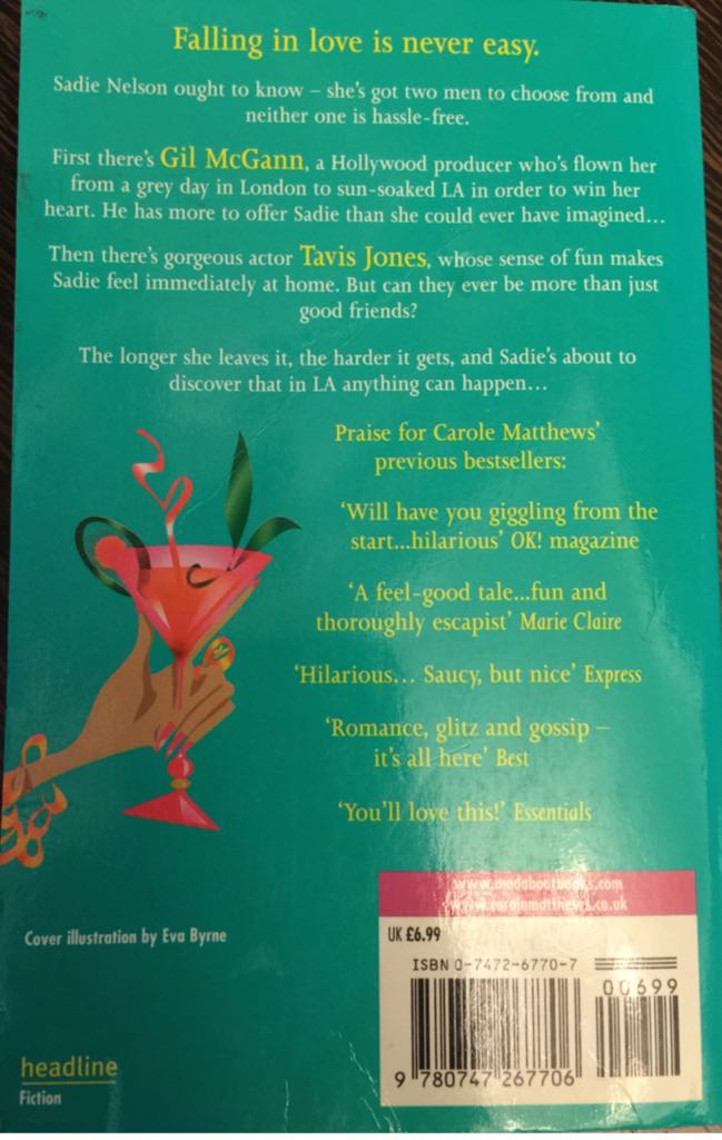 The Sweetest Taboo - Carole Matthews (Headline Book Publishing - Paperback) book collectible [Barcode 9780747267706] - Main Image 2