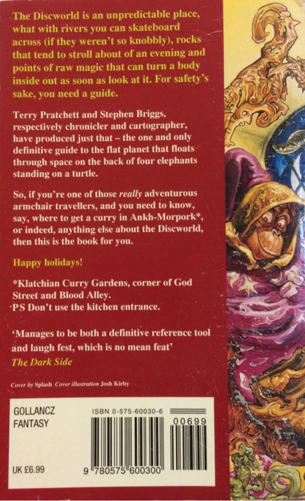 The Discworld Companion - Terry Pratchett (Vista - Paperback) book collectible [Barcode 9780575600300] - Main Image 2