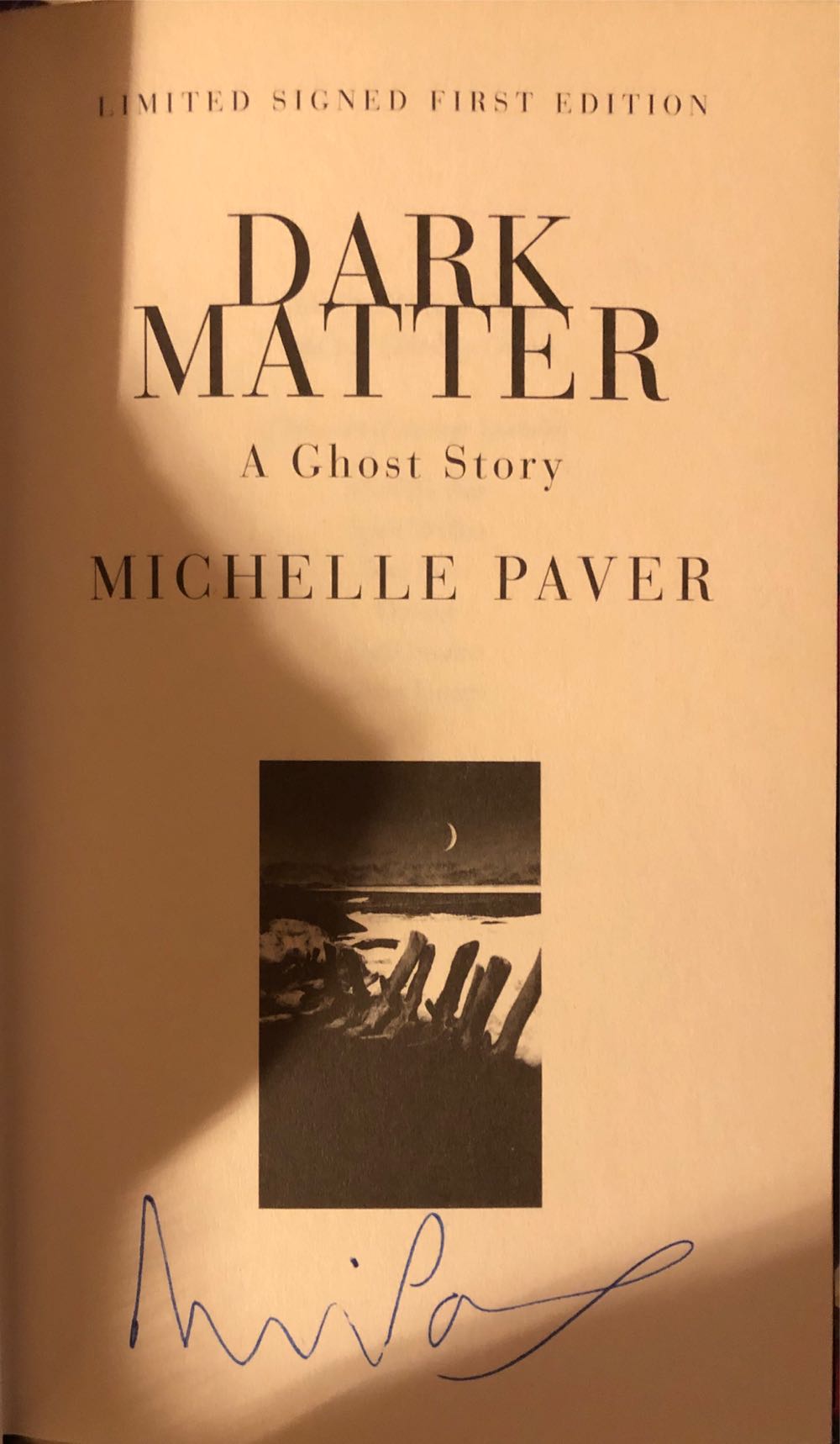 Dark Matter: A Ghost Story - Michelle Paver (- Hardcover) book collectible [Barcode 9781409123781] - Main Image 2